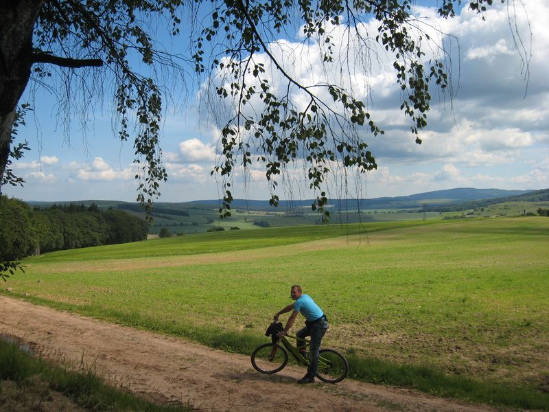Radfahren in der Rhön